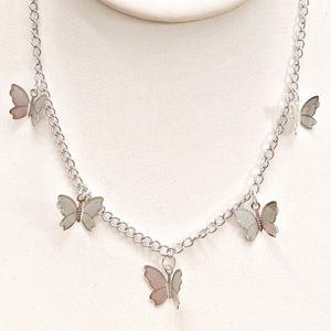 HANDMADE butterfly necklace 🦋